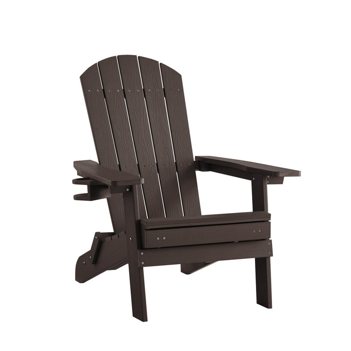 Inspired Home Cal Adirondack Chair  Chocolate Main