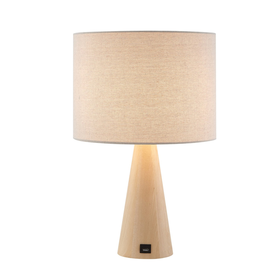 Maylee Table Lamp with USB Port