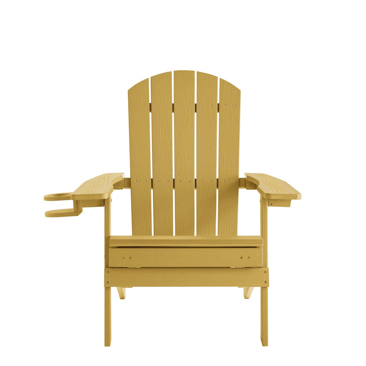 Inspired Home Cal Adirondack Chair  Yellow 5